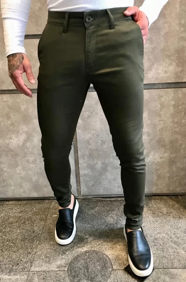 Calça alfaiataria skini com elastano - Imagem 4